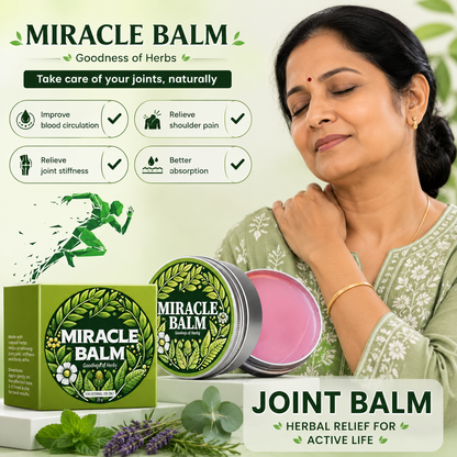 Herbal Miracle Balm for Pain Relief (Pack of 2)