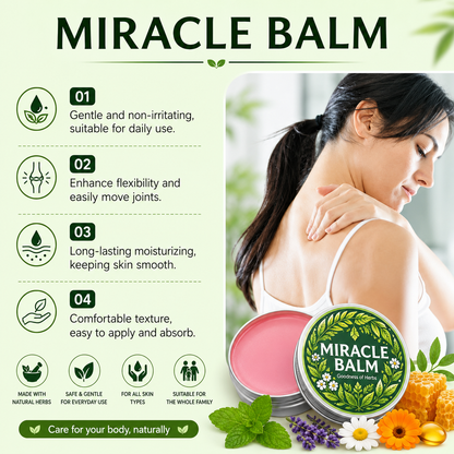 Herbal Miracle Balm for Pain Relief (Pack of 2)