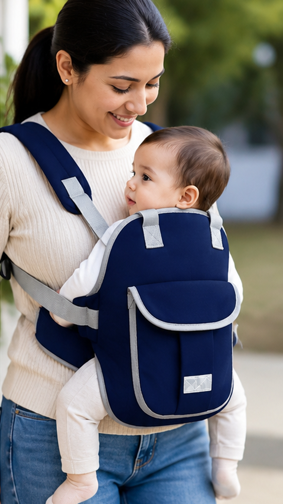 Secure Kids - Safety Harness Belt with Adjustable Shoulder Support (Multicolor)