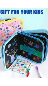 Reusable Erasable Doodle Book for Kids – Draw, Wipe & Create Again